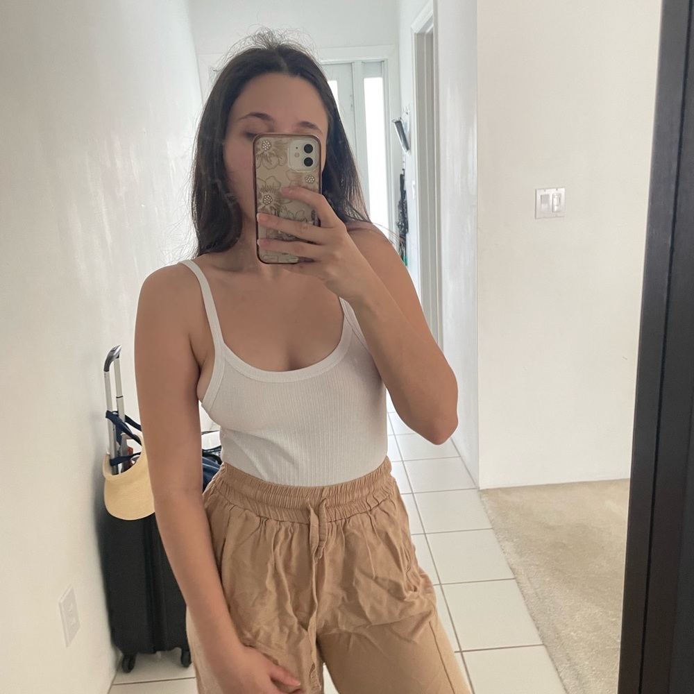 White bodysuit small